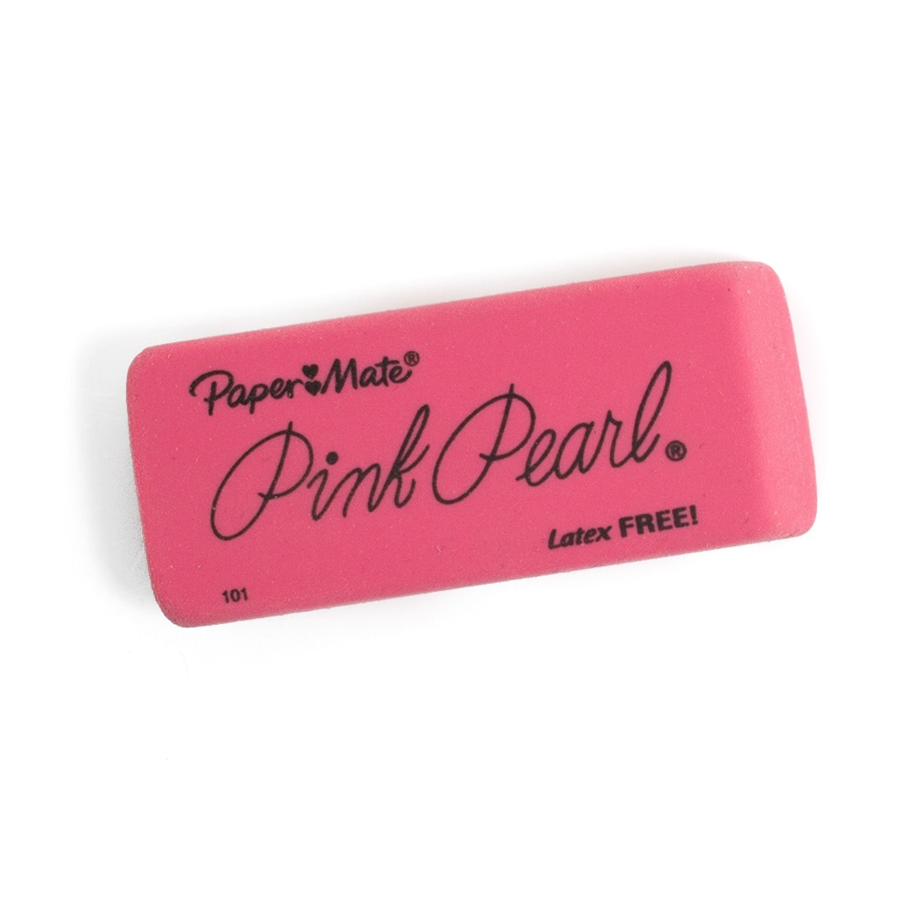 Paper Mate, Pink, Erasers & Correction, Art & School, Pearl, Large, 4985